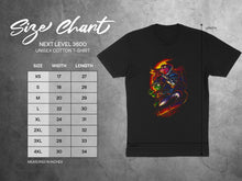 Load image into Gallery viewer, Vibrant Graphic Unisex Fresh Design Black T-shirt
