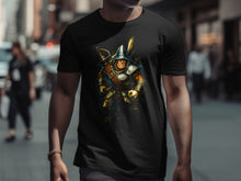 Load image into Gallery viewer, Medieval Knight in Armor Graphic Tee Shirt
