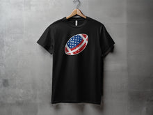 Load image into Gallery viewer, American Football USA Flag Design T-Shirt product
