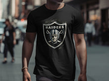 Load image into Gallery viewer, Classic Raiders Football Fan Graphic Tee
