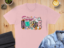 Load image into Gallery viewer, Pink t-shirt with "Future Nurse" text and medical illustrations.
