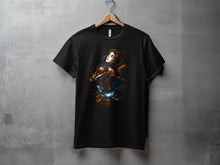 Load image into Gallery viewer, Detailed Art of Warrior Character Graphic T-Shirt
