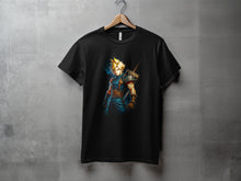 Load image into Gallery viewer, Final Fantasy Cloud Strife Graphic Black T-shirt
