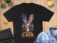Load image into Gallery viewer, Super Bowl LVIX Bunny Ears Graphic T-shirt
