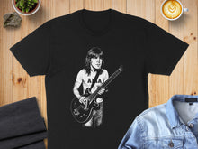 Load image into Gallery viewer, Classic Rock Guitarist Graphic Black T-Shirt product
