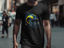 Load image into Gallery viewer, Stylized Football Helmet Graphic Athletic Shirt
