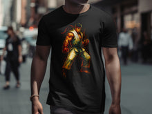 Load image into Gallery viewer, Fiery Street Fighter Character Graphic T-Shirt
