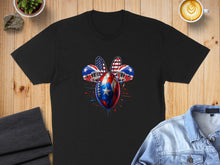 Load image into Gallery viewer, American Football Helmets with Flags Design Shirt
