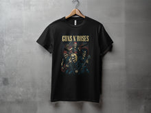 Load image into Gallery viewer, Guns N' Roses Skeletons Graphic T-Shirt Product
