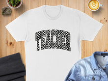 Load image into Gallery viewer, Checkered Varsity Teacher Arc T-Shirt
