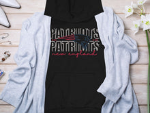 Load image into Gallery viewer, New England Patriots Hoodie with Retro Logo Design

