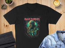 Load image into Gallery viewer, Iron Maiden Artist Band Graphic Black Tee Shirt
