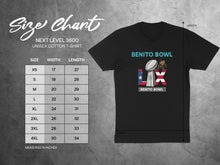 Load image into Gallery viewer, Benito Bowl LIX Graphic Unisex Cotton T-Shirt
