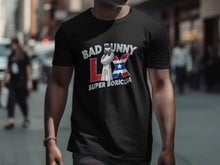 Load image into Gallery viewer, Bad Bunny LX Super Boricua Graphic T-Shirt
