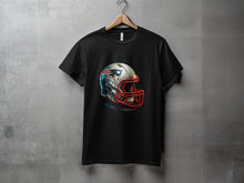Load image into Gallery viewer, Football Helmet Design Short Sleeve Graphic Shirt
