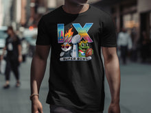Load image into Gallery viewer, Super Bowl LX Rabbit and Mascot Graphic T-Shirt
