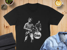 Load image into Gallery viewer, Retro The Kinks Band Graphic Design T-shirt Product
