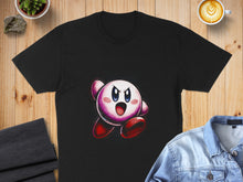 Load image into Gallery viewer, Angry Cartoon Character Print Black T-shirt
