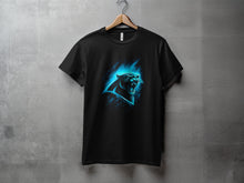 Load image into Gallery viewer, Fierce Panther Graphic on Black T-Shirt Casual Wear

