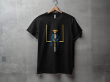 Load image into Gallery viewer, Black T-Shirt with Unique Benito Bowl Graphic Design
