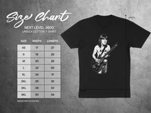 Load image into Gallery viewer, Graphic Print Black Unisex Cotton T-Shirt for Rock Fans
