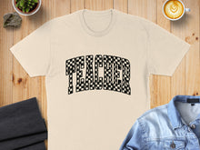 Load image into Gallery viewer, Checkered Varsity Teacher Arc T-Shirt
