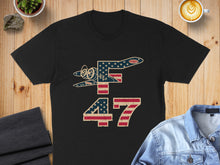 Load image into Gallery viewer, P-47 Thunderbolt Vintage Flag Graphic T-Shirt
