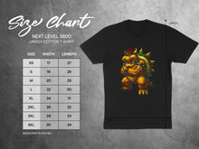 Load image into Gallery viewer, Fierce Dragon Graphic Black Unisex Cotton T-Shirt
