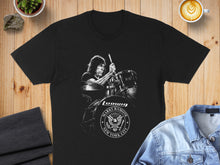 Load image into Gallery viewer, Aubrey Ramone Ludwig Rock Band Drummer Graphic T-shirt
