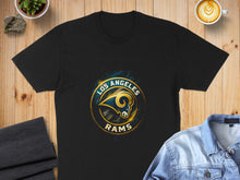 Load image into Gallery viewer, Los Angeles Rams Black and Gold Design T-shirt
