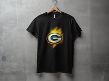 Load image into Gallery viewer, Vibrant Graphic Tee with Bold G Logo T-shirt Design
