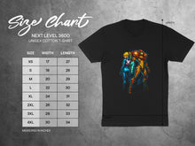 Load image into Gallery viewer, Futuristic Duo Graphic Print Unisex Cotton T-shirt
