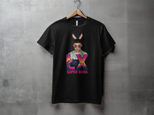 Load image into Gallery viewer, Super Bowl Graphic T-Shirt with Bunny Ears Design
