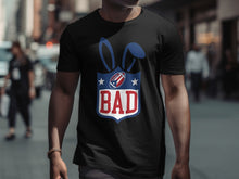 Load image into Gallery viewer, Bad Bunny Graphic Men's T-Shirt with Football Design
