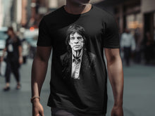 Load image into Gallery viewer, Iconic Black and White Graphic T-Shirt for Men
