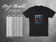 Load image into Gallery viewer, NY Giants Graphic Design Printed T-shirt
