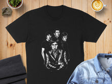 Load image into Gallery viewer, Classic Band Graphic Black T-Shirt Music Fans Apparel

