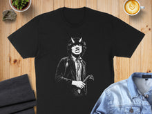 Load image into Gallery viewer, Rock Band Graphic Print Unisex Black Tee Shirt
