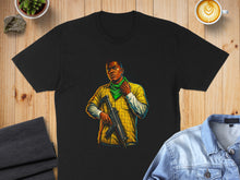 Load image into Gallery viewer, Graphic Tee with Intense Character Design T-shirt

