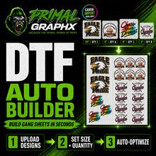 Load image into Gallery viewer, DTF Gang Sheet Auto Builder | Automatic Layout
