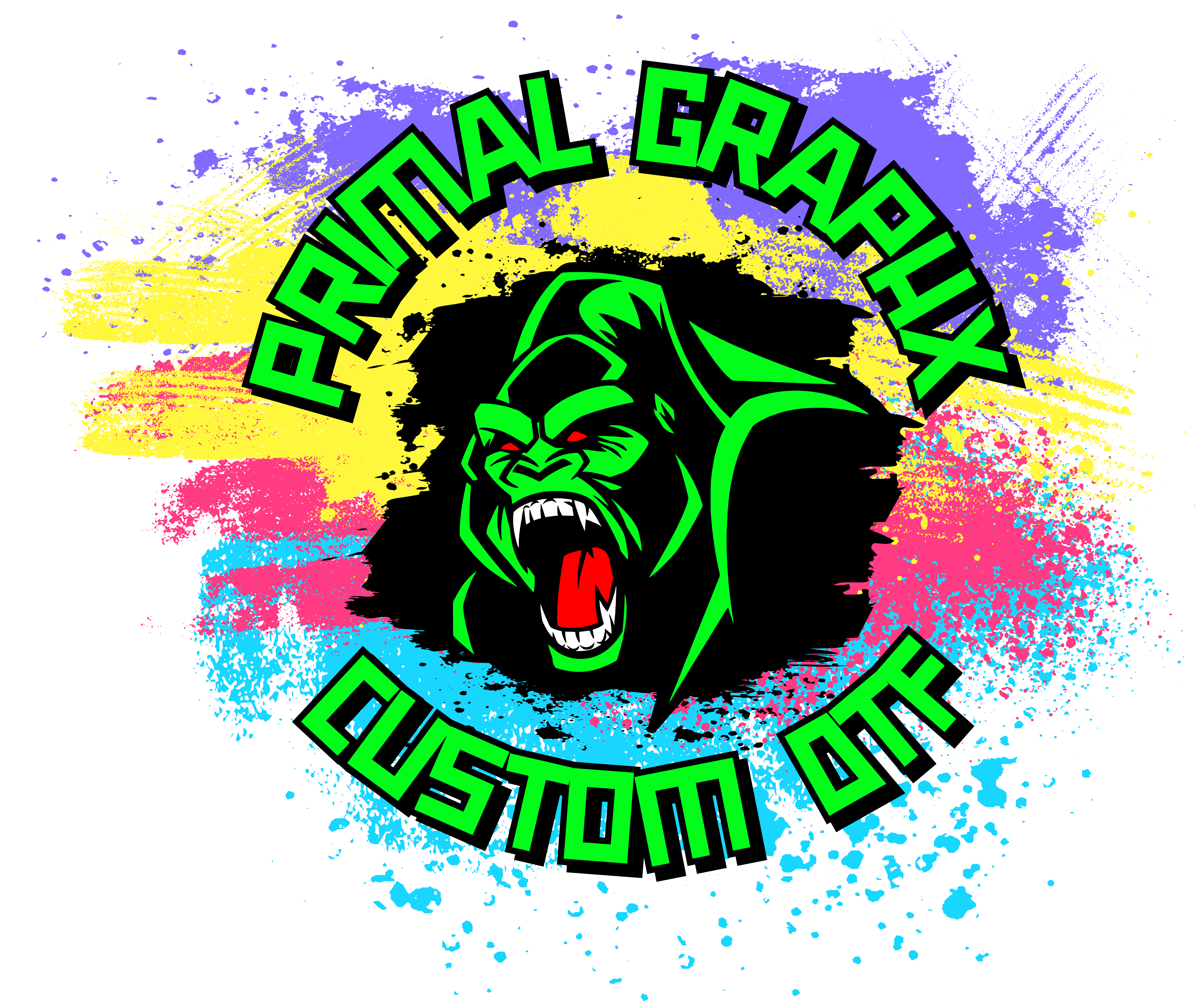 Primal Graphx Custom DTF Transfers Charlotte NC