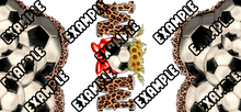 Load image into Gallery viewer, SOCCER LEOPARD MOM UV DTF Wrap
