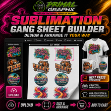 Load image into Gallery viewer, SUBLIMATION GANG SHEETS BUILDER
