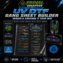 Load image into Gallery viewer, UV DTF GANG SHEET BUILDER

