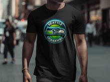 Load image into Gallery viewer, Seattle Seahawks Graphic Design T-Shirt
