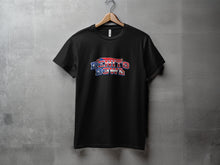 Load image into Gallery viewer, Benito Bowl bold graphic black t-shirt casual wear

