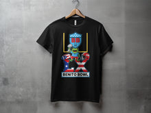Load image into Gallery viewer, Benito Bowl Frog Football T-Shirt Retro Design Graphic Tee

