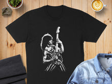 Load image into Gallery viewer, Iconic Electric Guitarist Graphic Design T-shirt
