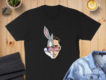 Load image into Gallery viewer, Bugs Bunny and Puerto Rican Flag Sunglasses T-shirt Product
