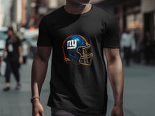 Load image into Gallery viewer, Vibrant NY Football Helmet Design T-Shirt
